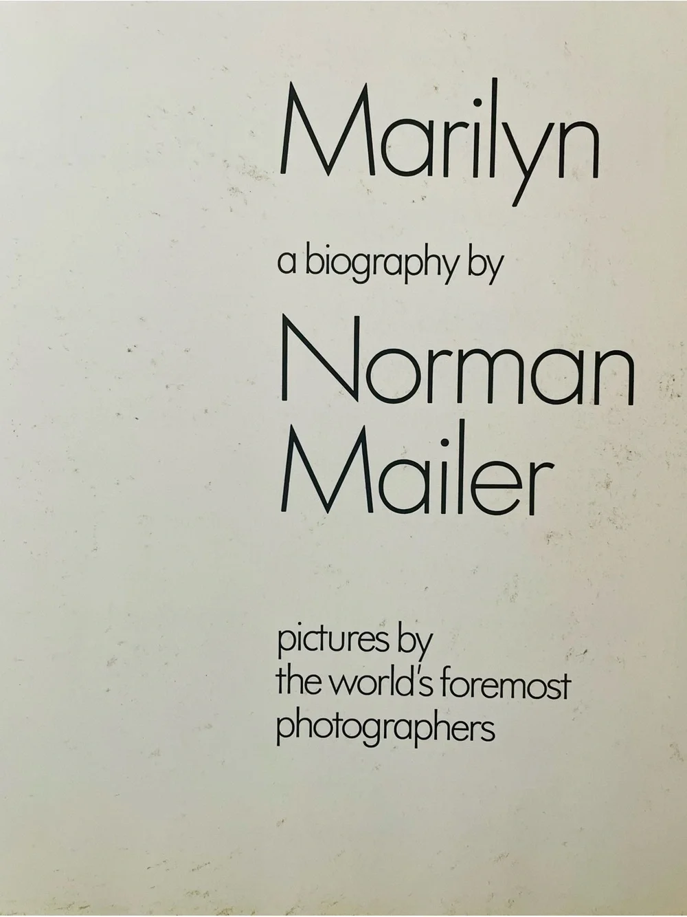 N/A marilyn biography